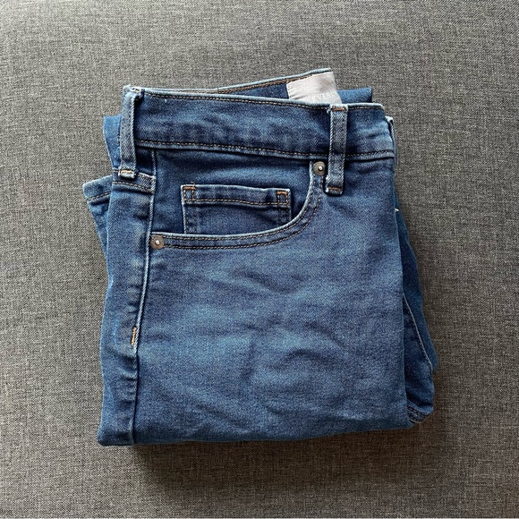 Everlane Authentic Stretch High-Rise Skinny Mid Blue - Picture 11 of 13